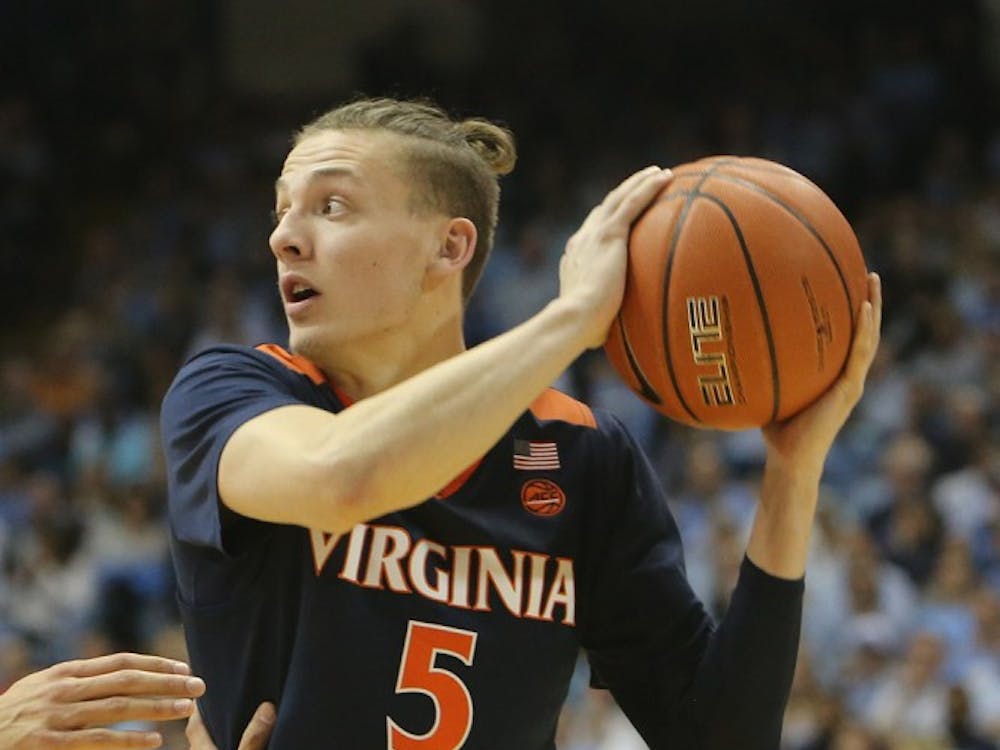 Freshman guard Kyle Guy led Virginia in scoring with 19 points in win over N.C. State.&nbsp;