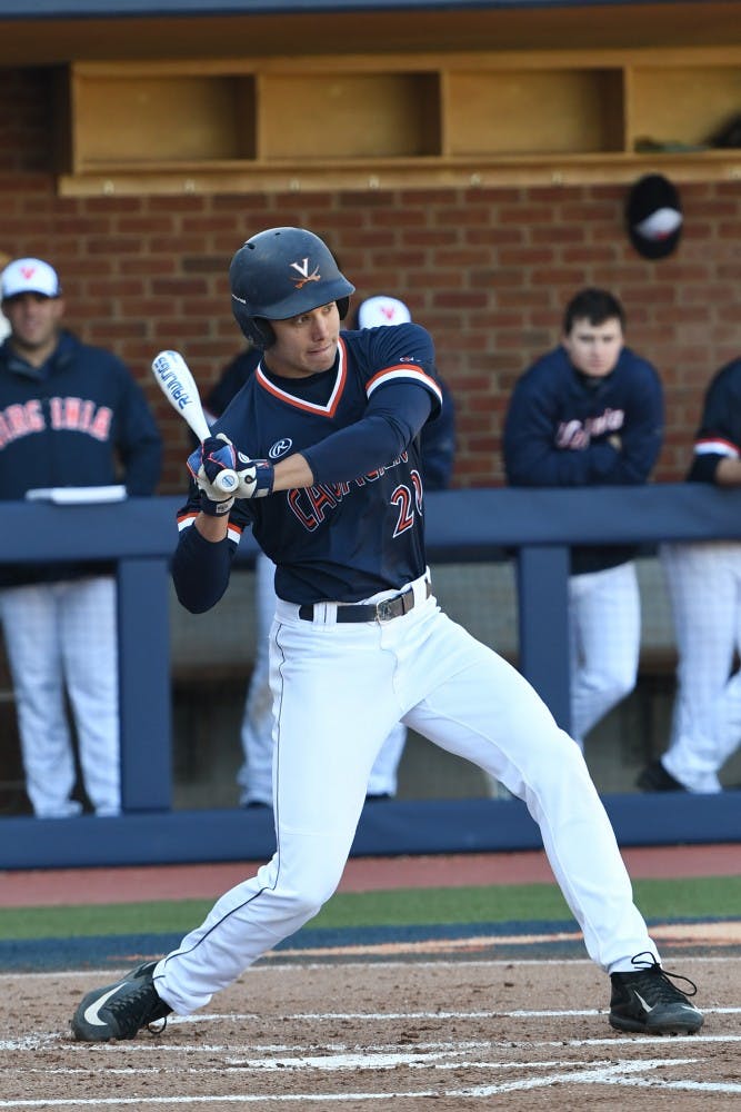 In Virginia's last series against Notre Dame, sophomore outfielder Cameron Simmons went 3-5 in one game, including an RBI. Simmons hopes to continue his hot streak into this weekend's series.