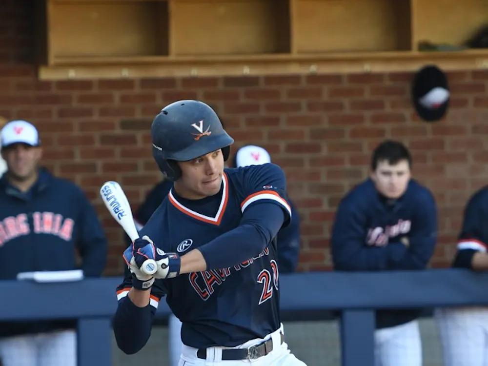 In Virginia's last series against Notre Dame, sophomore outfielder Cameron Simmons went 3-5 in one game, including an RBI. Simmons hopes to continue his hot streak into this weekend's series.