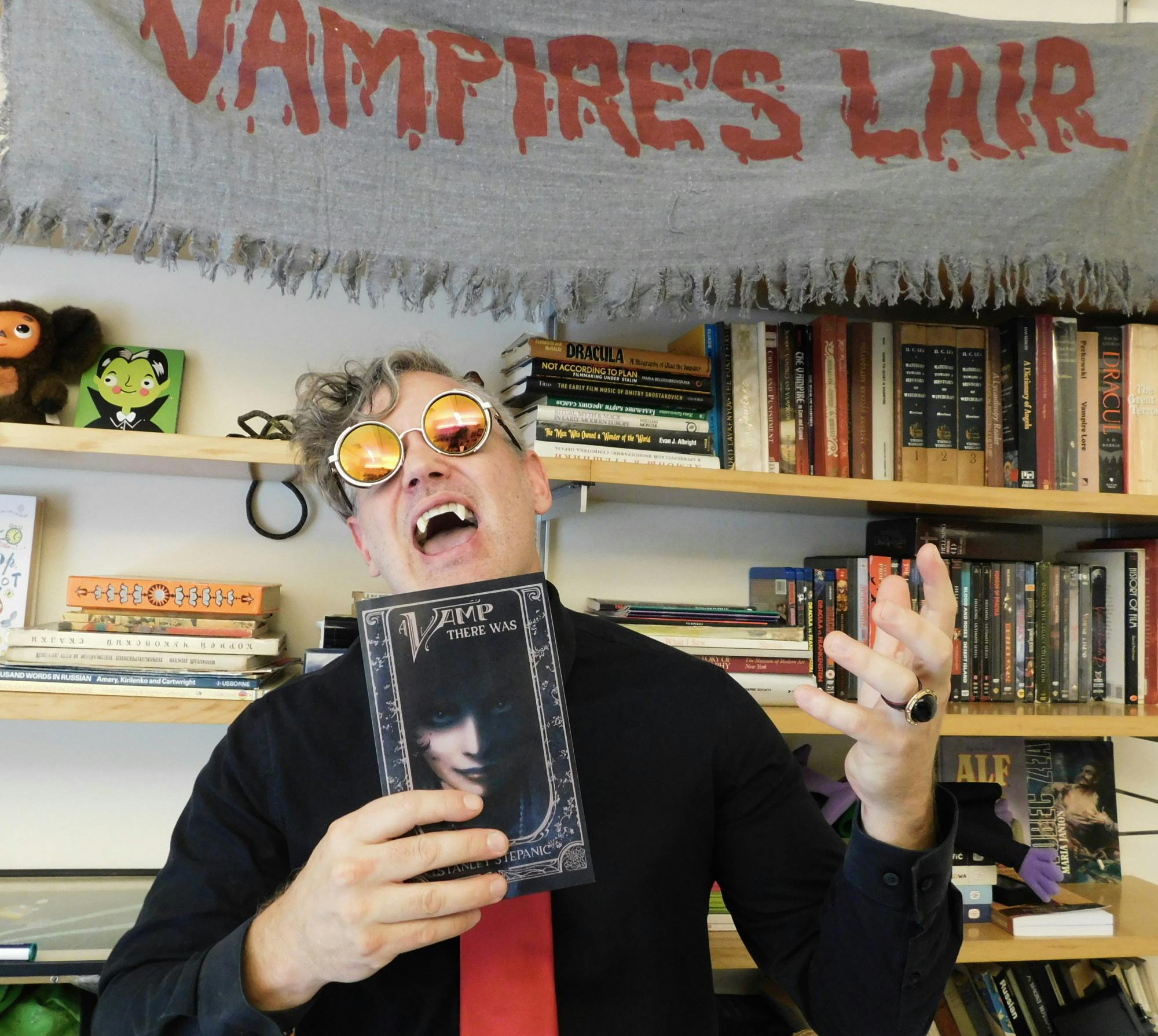 The combination of imagination and meticulous research found in “A Vamp There Was” reflects Stepanic’s anthropological approach to his “Dracula” class.