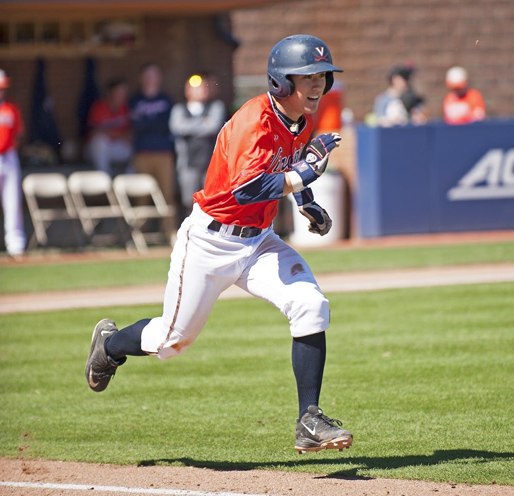 Sophomore Justin Novak notched his first-career home run Wednesday against George Mason.