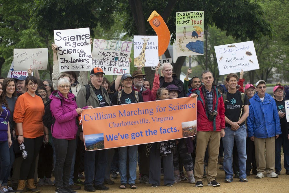 <p>143 "Civilians" took to the streets of D.C. on Earth Day in the name of fact-based policy.</p>