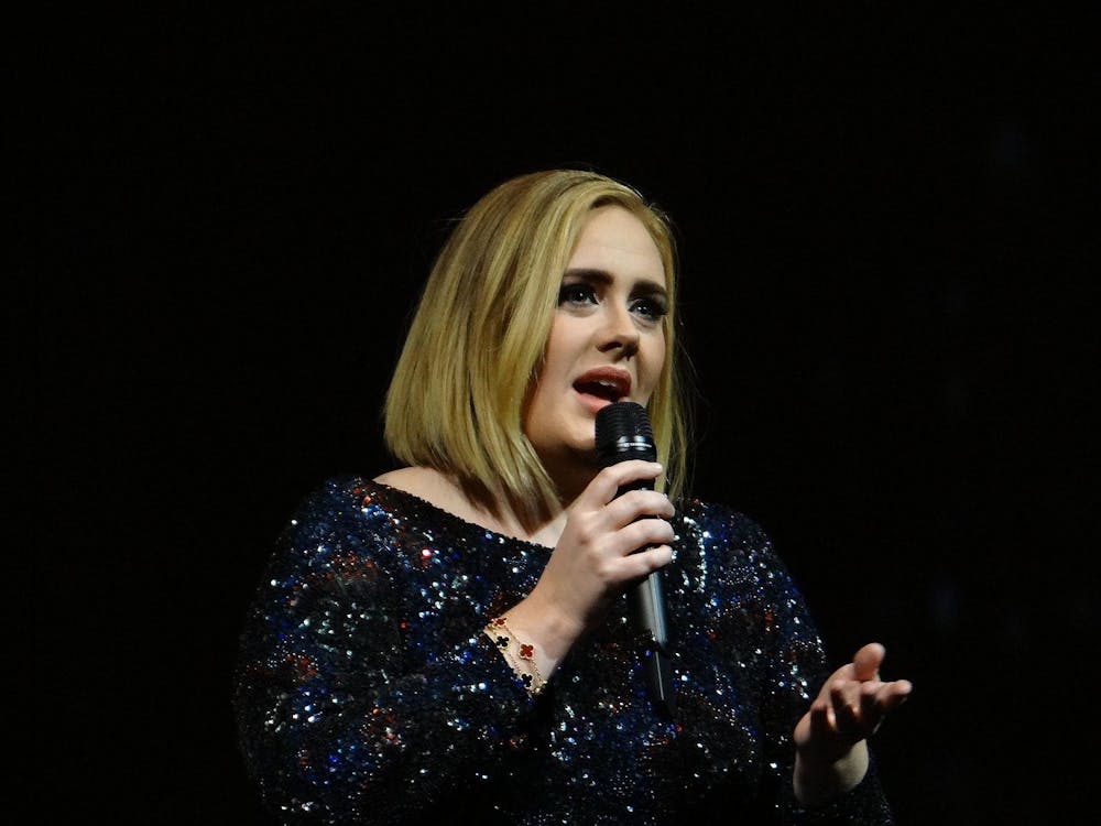 <p>Adele is known for delivering beautiful ballads on the difficulties of love and relationships.</p>