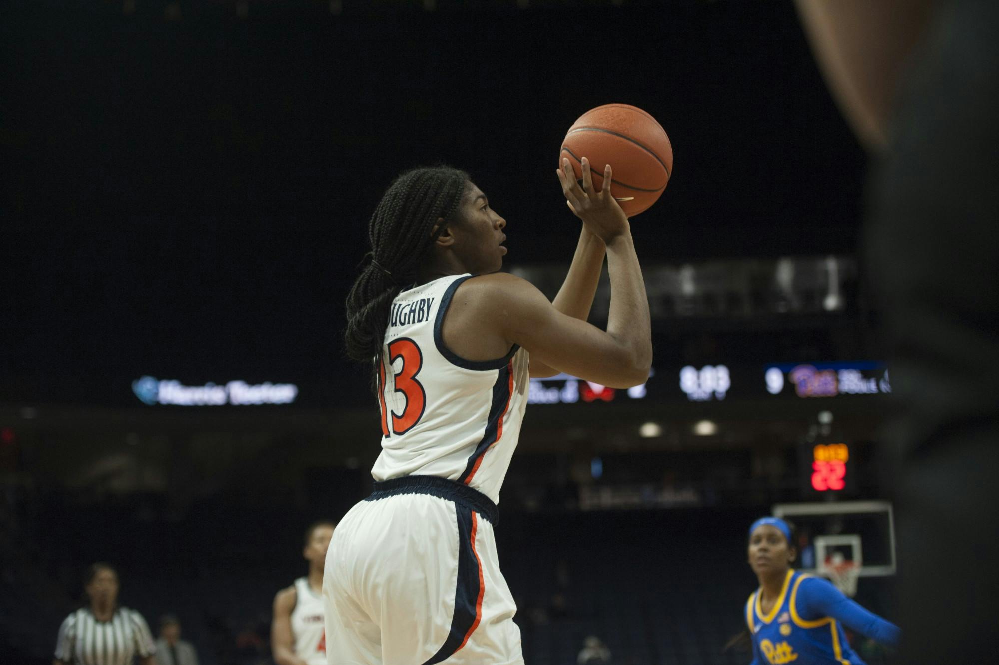 Willoughby led both her team and the entire ACC in scoring with an average of 19.2 points per game.&nbsp;