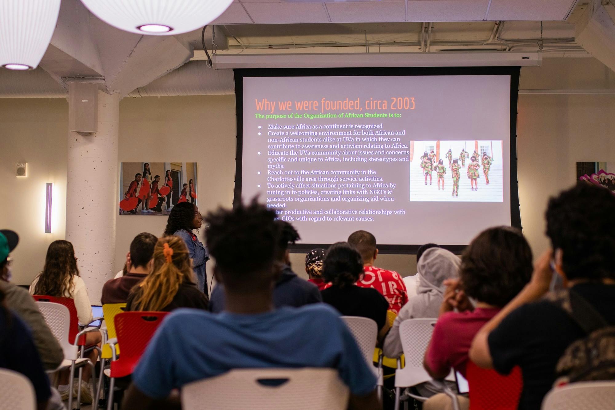 Johnson, a first-generation Ghanaian-American, has been involved with OAS since her first year at the University.