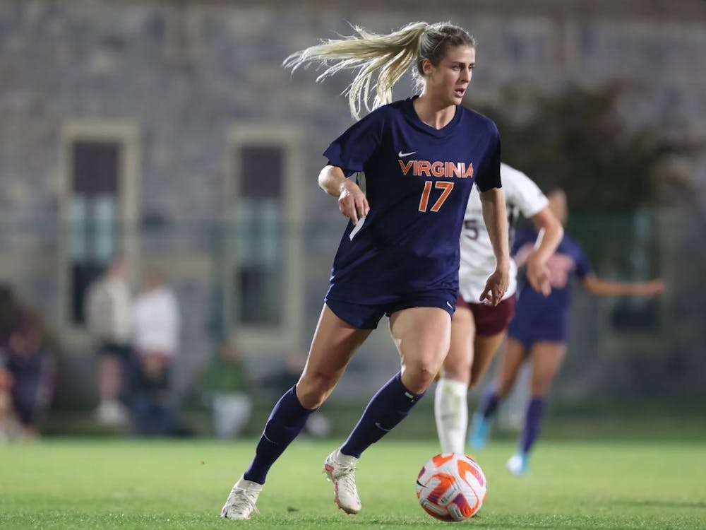 Graduate student forward Haley Hopkins netted two second-half goals for the Cavaliers Thursday night.