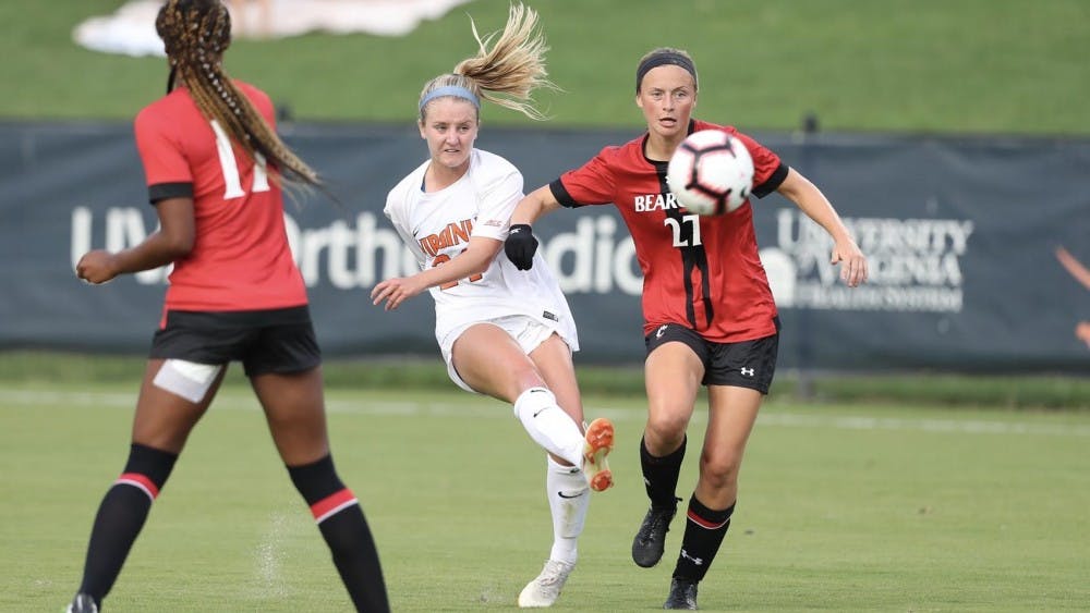 <p>Sophomore forward Alexa Spaanstra led Virginia in points last year as a freshman, with 24.</p>