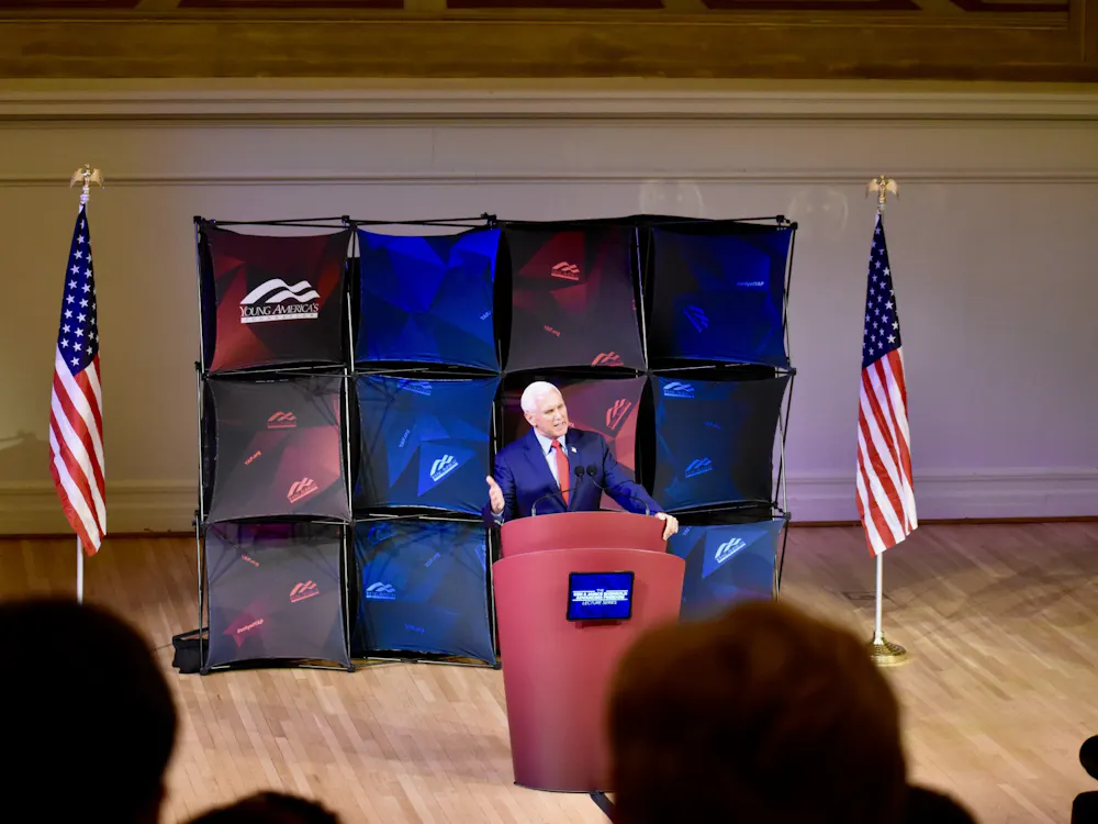 Pence discussed President Joe Biden and criticized his administration for rising inflation, largely unsuccessful attempts at major policy overhaul on the U.S. border, the withdrawal of American troops from Afghanistan and Biden’s response to the war in Ukraine.