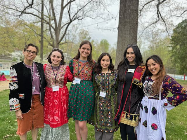 Named after the vibrant red tulip fields of Afghanistan, Cville Tulips draws inspiration from a flower that represents the enduring resilience of women across the Middle East