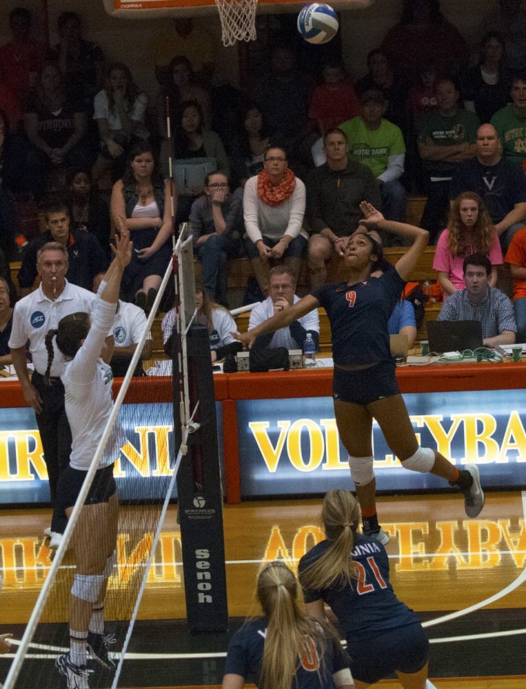 Sophomore outside hitter Jasmine Burton posted a team-high 13 kills against No. 3 Florida State Friday in Tallahassee, Florida.