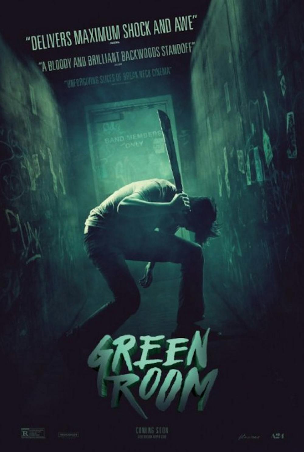 "Greem Room" stuns audiences with a particular type of terror.