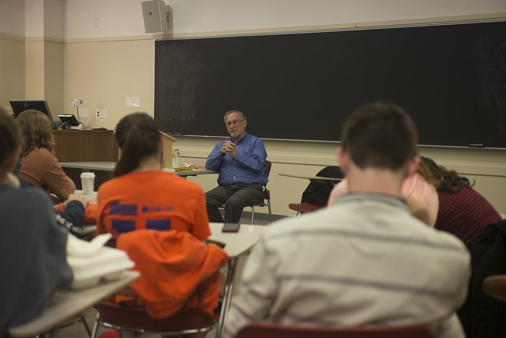 Based on his experiences in South Africa, Pogrund said conditions in Israel are not indicative of Apartheid.