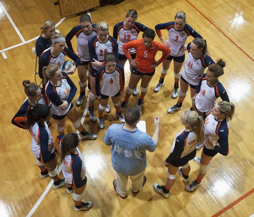 <p>The Virginia volleyball team went 0-2 this weekend, hurting its chances of making the NCAA tournament for the first time in 16 years.</p>