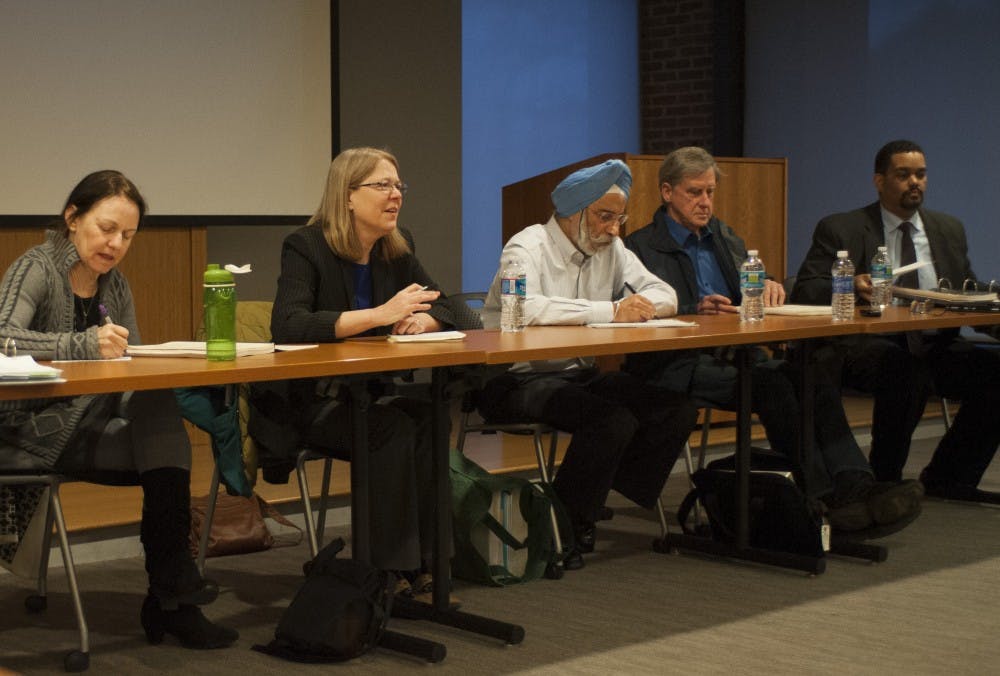 	Charlottesville City Council (above) held a community forum on the newly proposed budget Wednesday night.