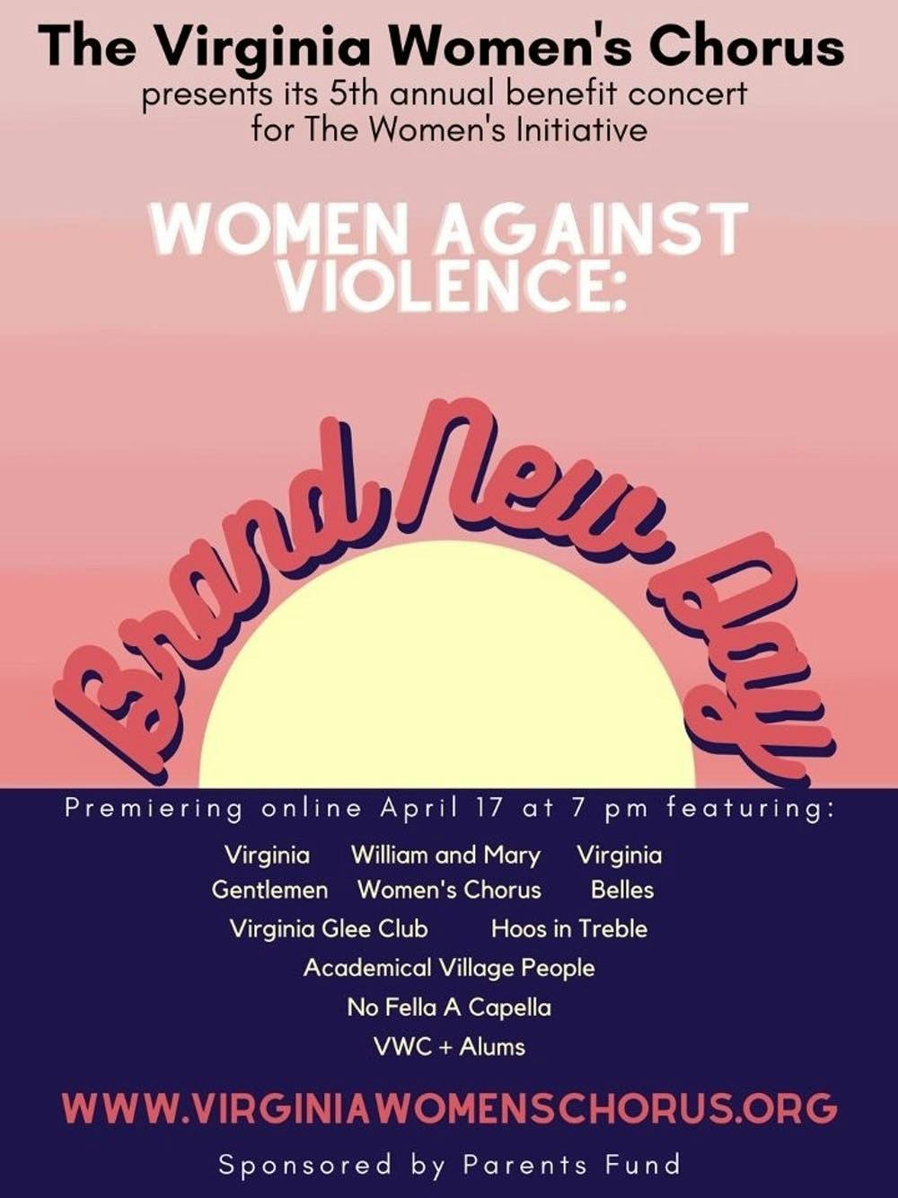 Los espectadores del concierto benéfico Brand New Day se unieron al Coro de Mujeres de Virginia para crear conciencia sobre el abuso sexual a través de música inspiradora, donaciones a la Iniciativa de Mujeres y más.