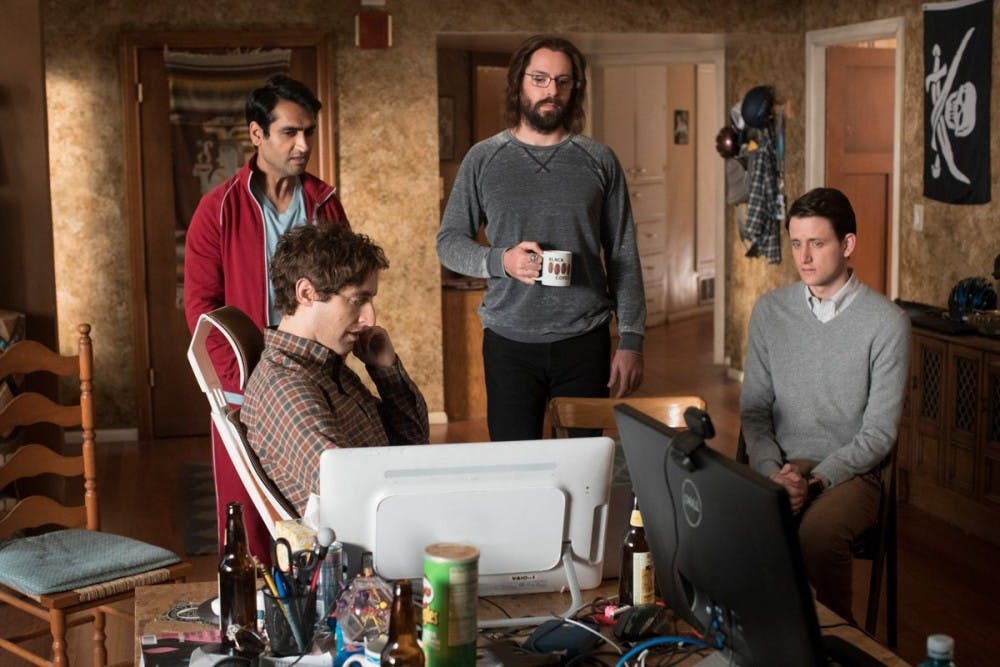 <p>The season four premiere of&nbsp;"Silicon Valley" includes no shortage of changes, but the show's signature wit is as funny as ever.</p>