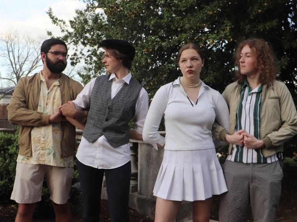 Shakespeare on the Lawn rehearses all across Grounds in various academic buildings but always brings contagious energy wherever they may be.