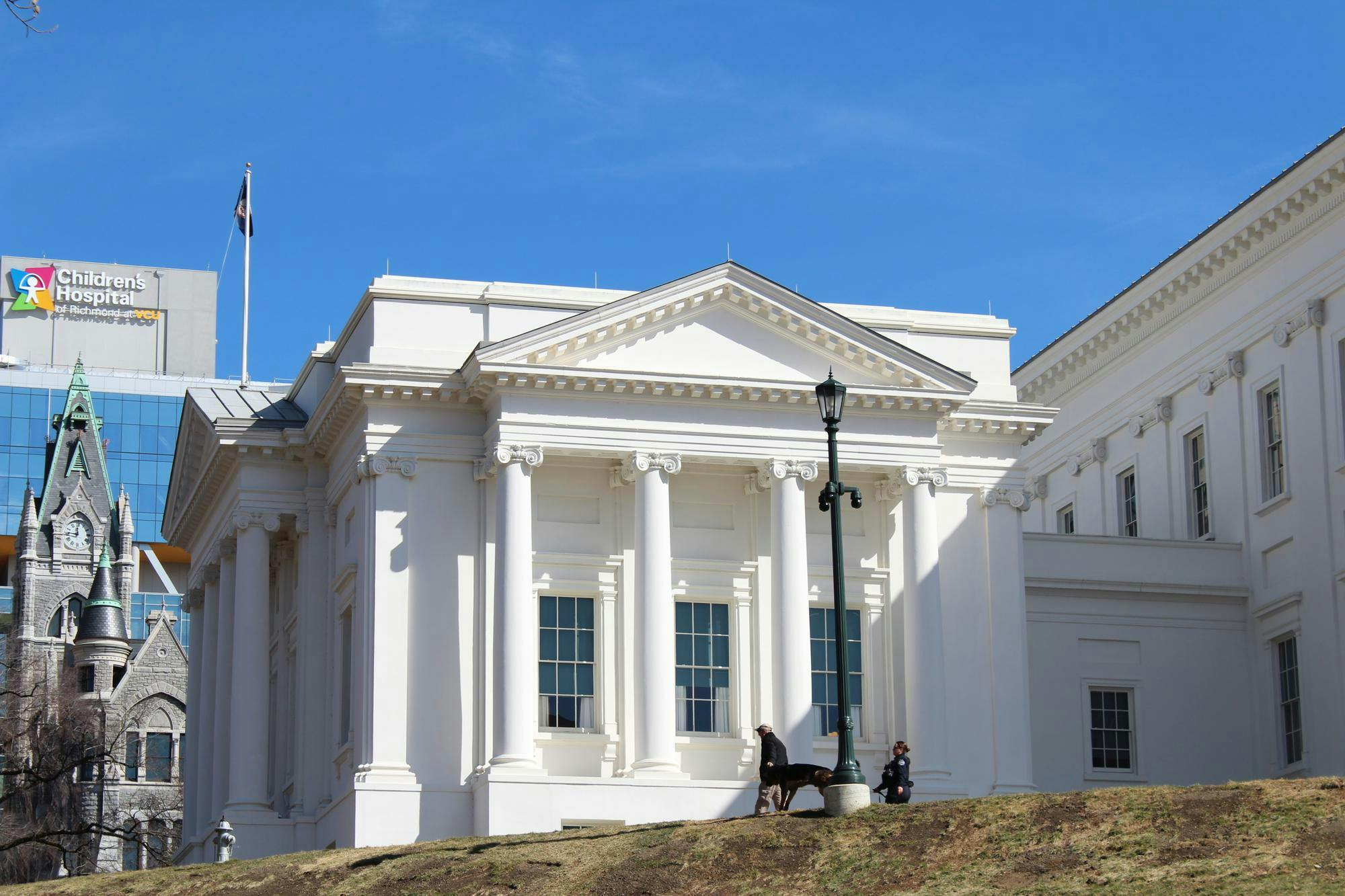 The Capitol building in Richmond, photographed Feb. 17.