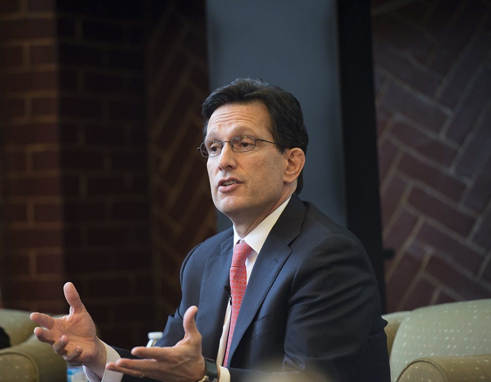 <p>Eric Cantor, a former Republican House Majority Leader and House Minority Whip&nbsp;</p>
