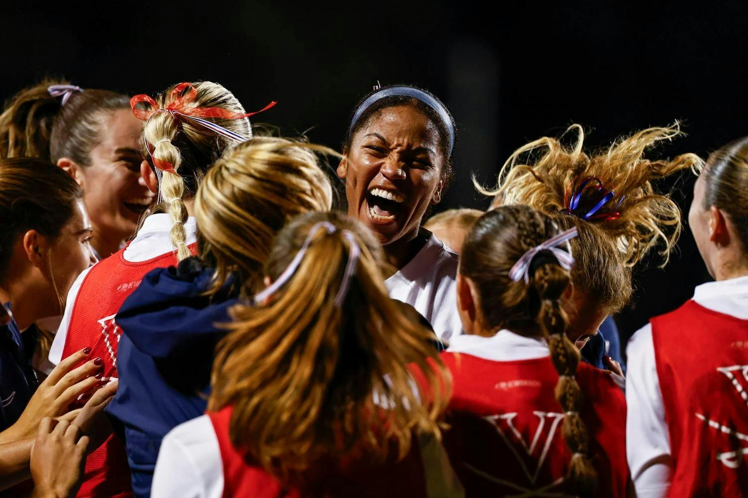 Two early goals placed Virginia firmly in control.