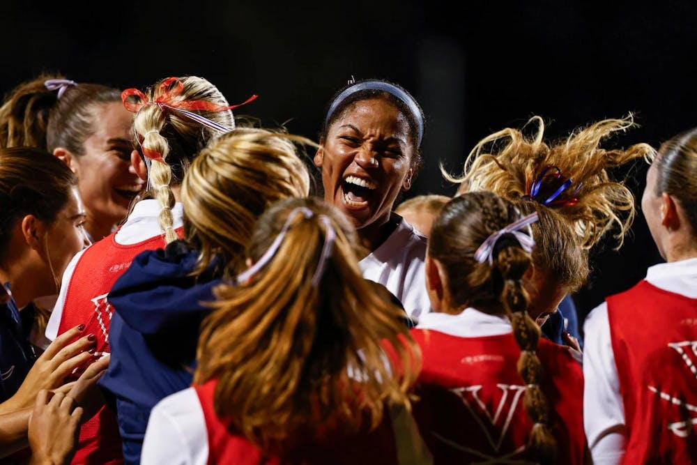 <p>Two early goals placed Virginia firmly in control.</p>