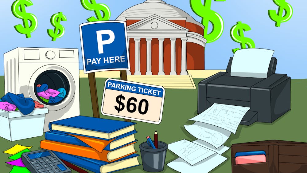 The prices of all these academic and living necessities accumulate quickly and morph into onerous price tags for students at the University.