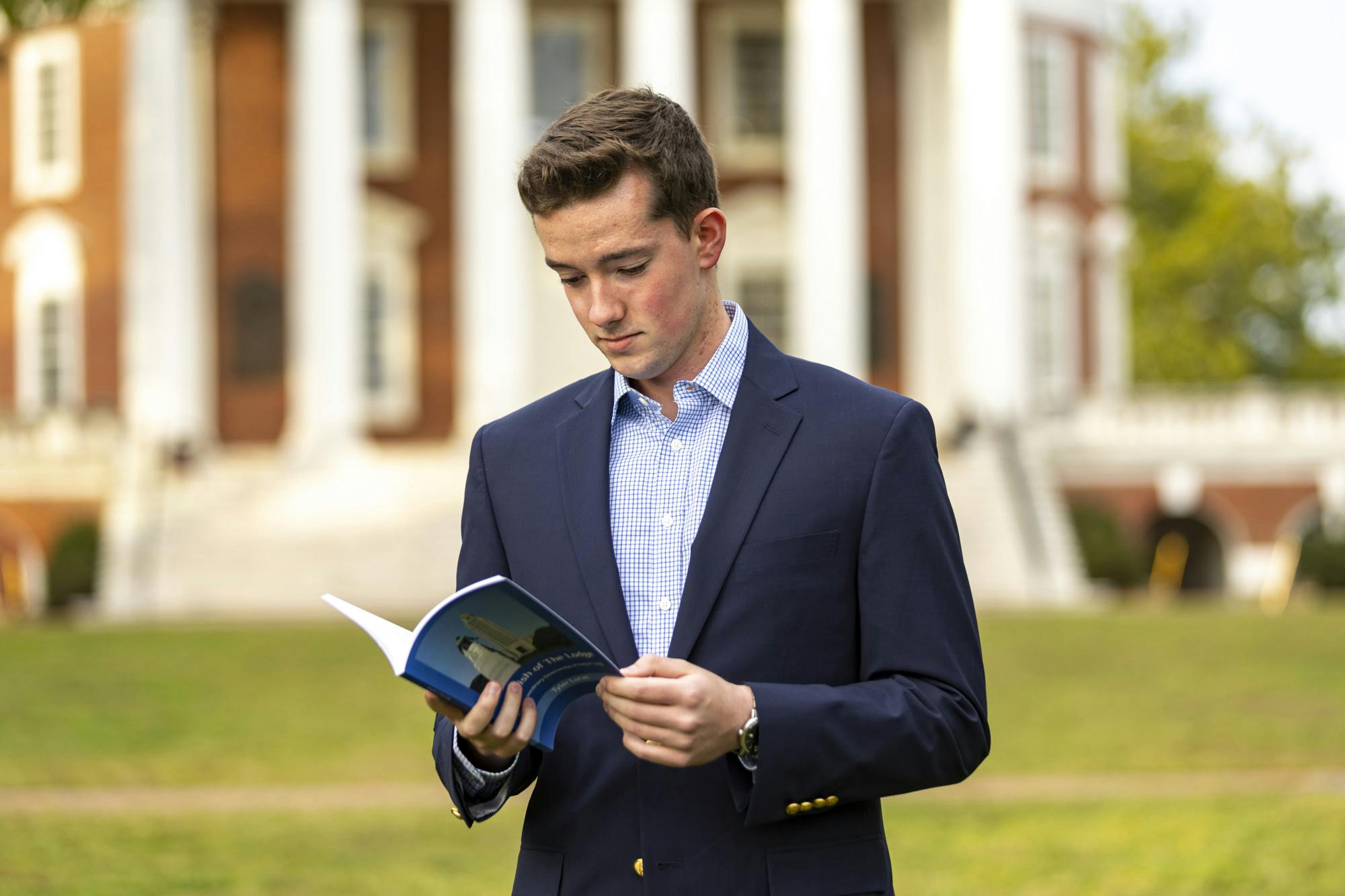 In light of his experience authoring “Kingfish of The Lodge,” Lucas encourages fellow students to give voice to their own projects and ideas.&nbsp;