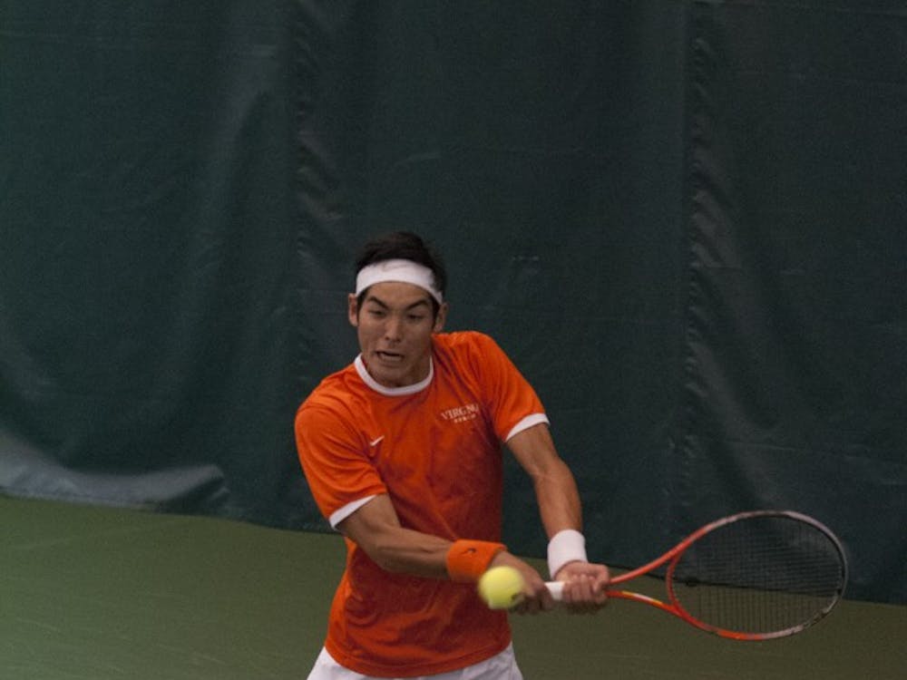 Junior Thai-Son Kwiatkowski is the fourth player to win the singles and doubles championships in the same year at the ITA Men's All-American