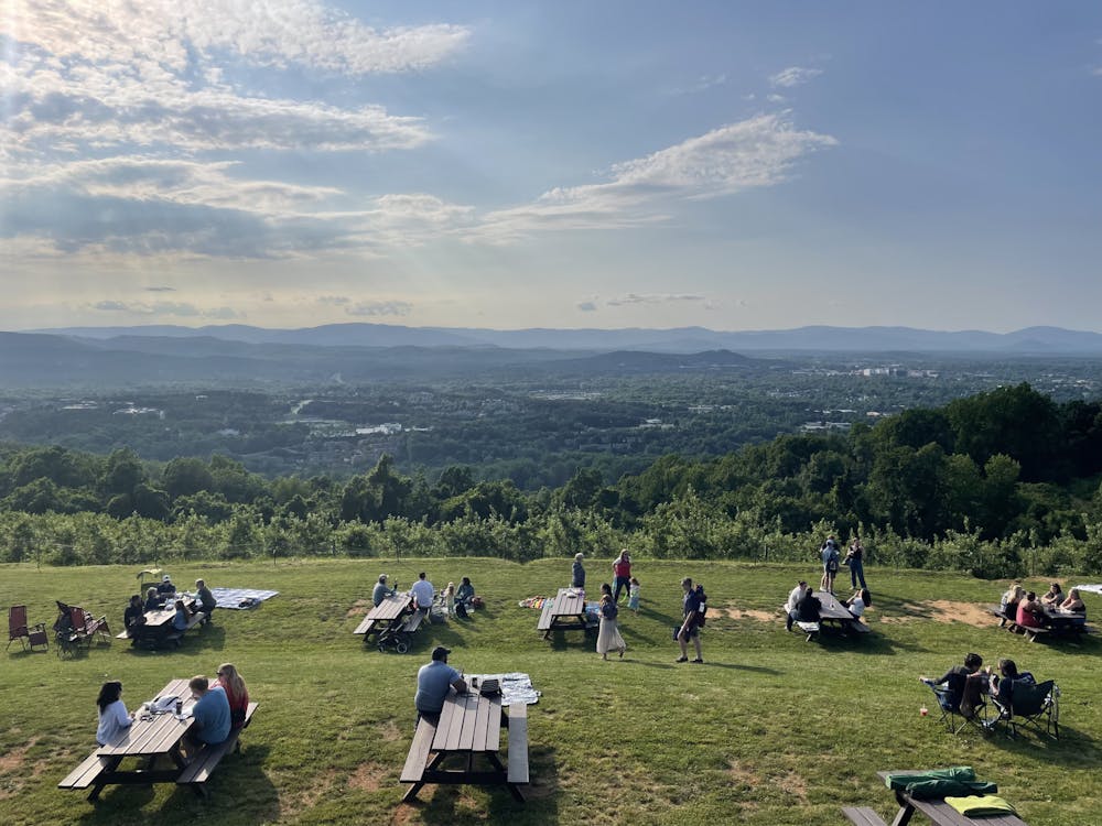 <p>The orchard’s central barn is nestled within sprawling hills of fruit trees about a 15-minute drive south of Grounds. &nbsp;</p>