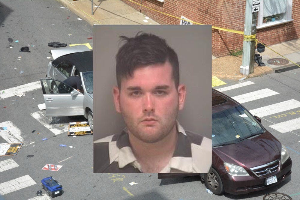 <p>James Alex Fields Jr. was found guilty of driving his car into a crowd of counter protesters at the Unite the Right rally in August 2017, killing one and injuring dozens of others.</p>