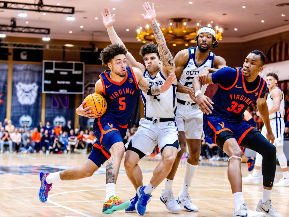 Virginia's second game in The Greenbrier's ballrooom proved to be just as exciting as its first.