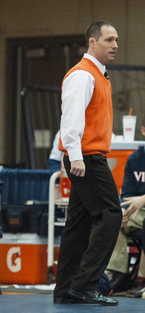 Coach Steve Garland will lead Virginia in a tri-meet Sunday against&nbsp;Lock Haven and Maryland in Memorial Gymnasium.