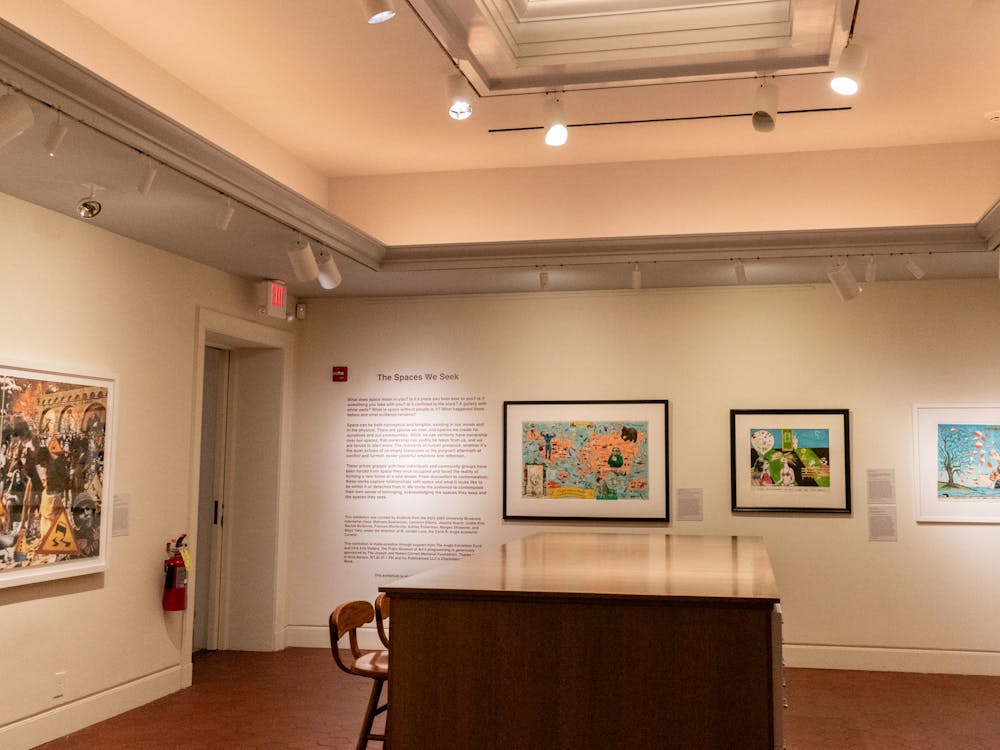 The intentional selection of each piece in the exhibit dives into how identity interacts with the way in which a person occupies — or is displaced from — a space.