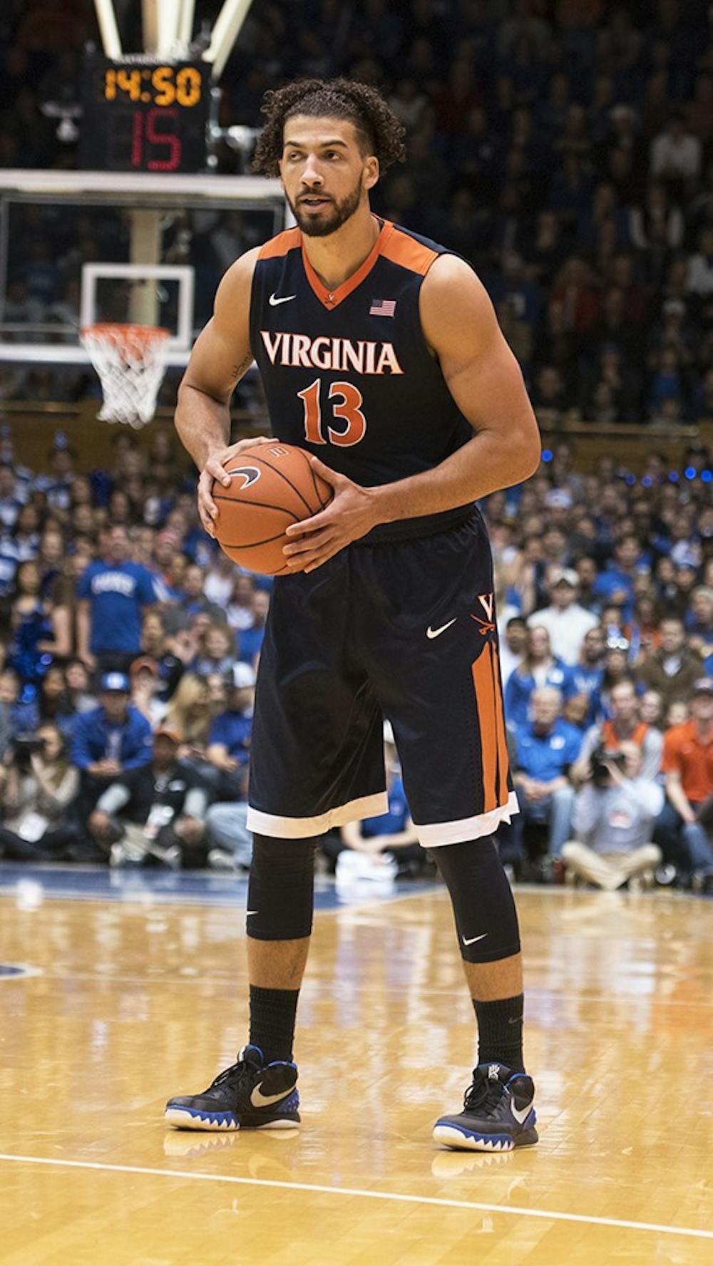 <p>Senior forward Anthony Gill's high motor returned on GameDay. He scored 15 points and snatched a game-high nine rebounds in the 79-74 win over North Carolina. Prior to Saturday, Gill had averaged just 8 points and 6.33 rebounds over the Cavaliers' 1-2 stretch.&nbsp; </p>