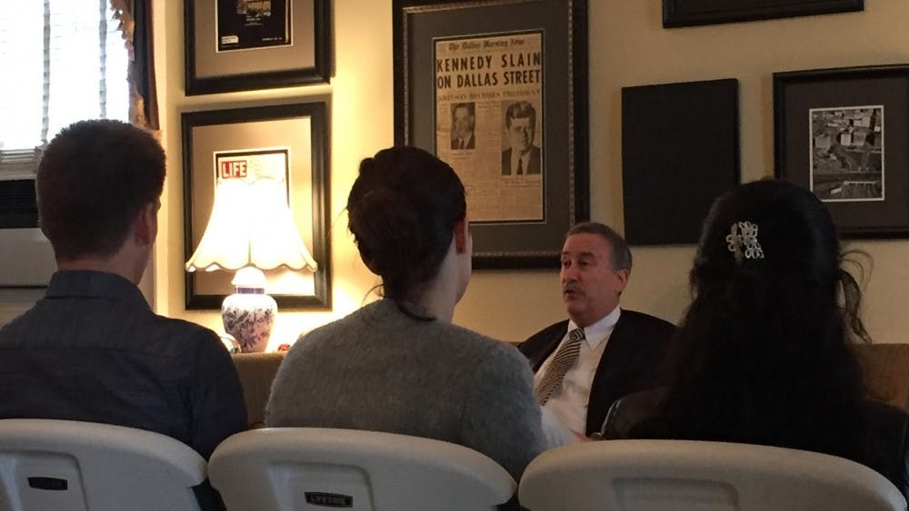 The fellows have participated in workshops and seminars, such as a briefing on U.S. politics by Center for Politics Director and Politics Prof. Larry Sabato Tuesday.&nbsp;