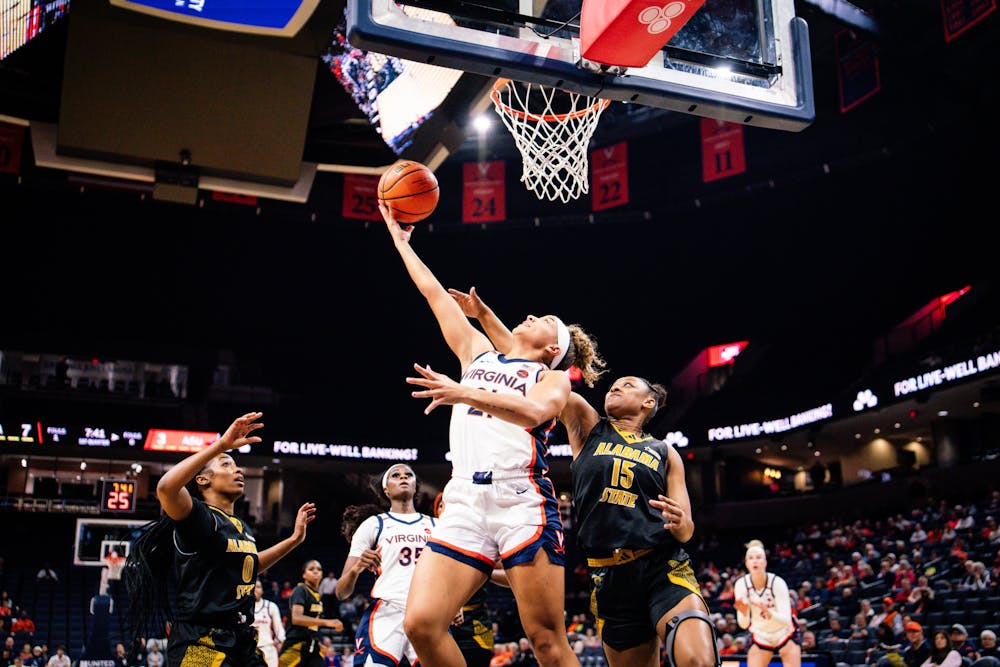 <p>Kymora Johnson paced all scorers with 22 points Wednesday night.</p>