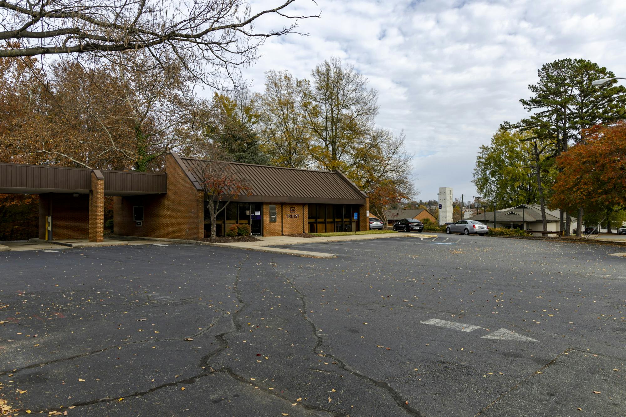 The site is currently occupied by Truist Bank