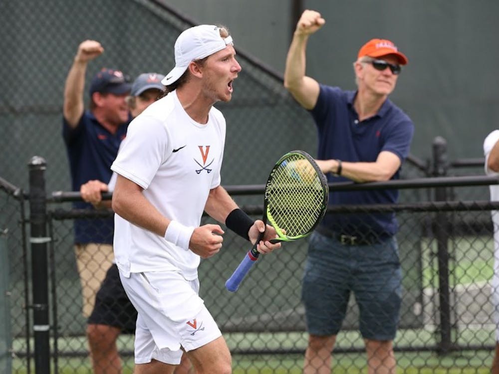 Sophomore Gianni Ross was critical in both of Virginia's wins this weekend. 