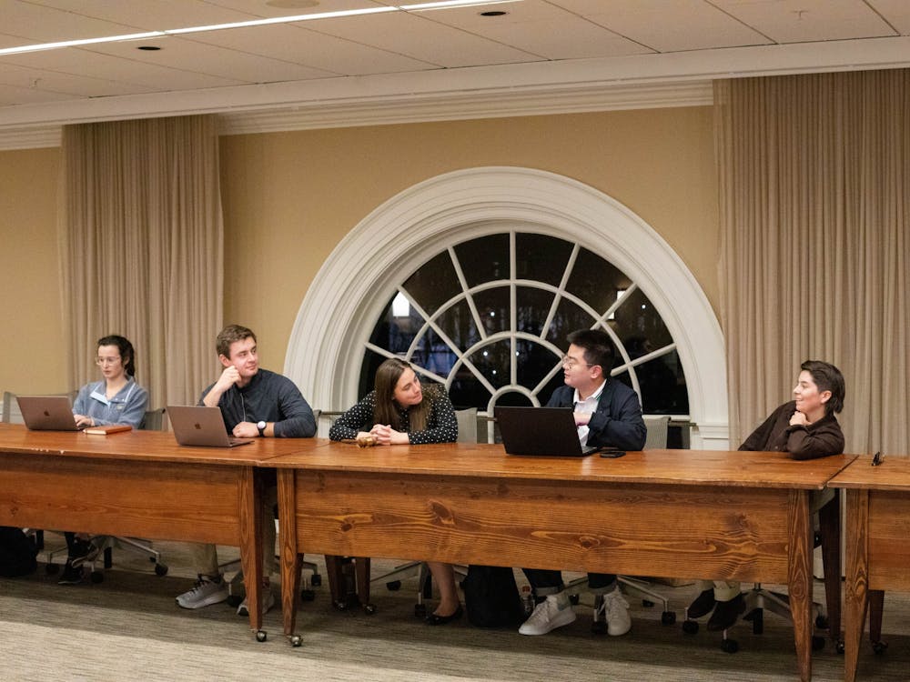 The Committee entered into a closed session at 7:05 p.m. to discuss campaigning for the upcoming Feb. 28 student referendum, where students will vote on the newly drafted multi-sanction Honor Constitution. 