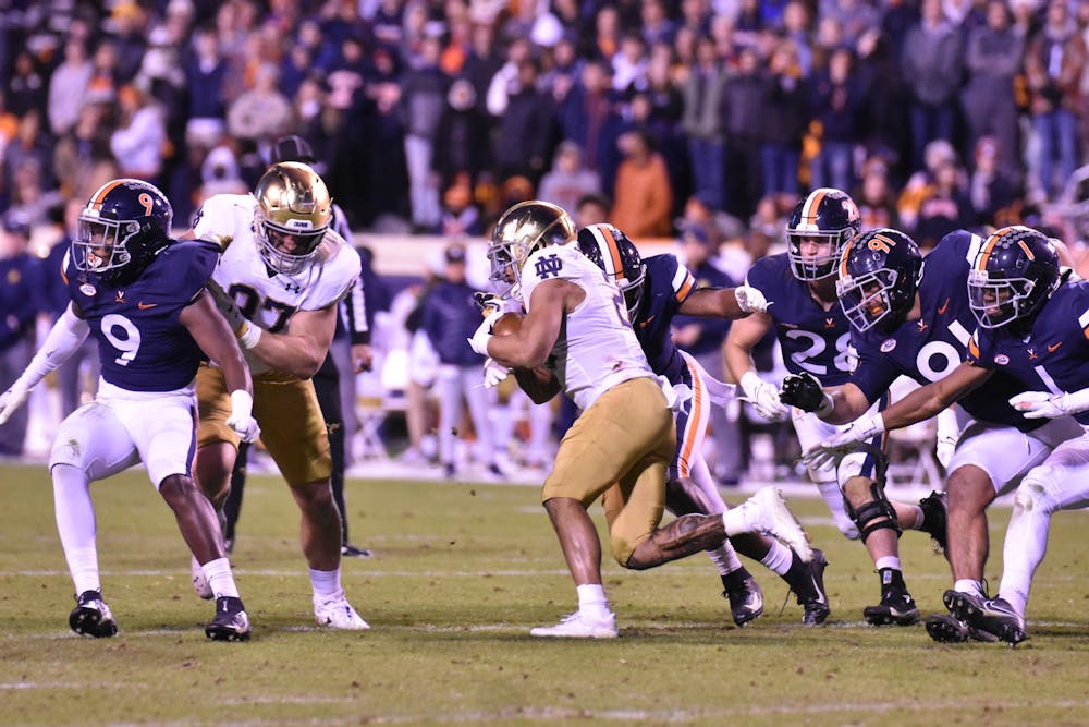 <p>Virginia and Notre Dame split the time of possession almost equally, but the Fighting Irish clearly used their time a bit more wisely than the Cavaliers.</p>