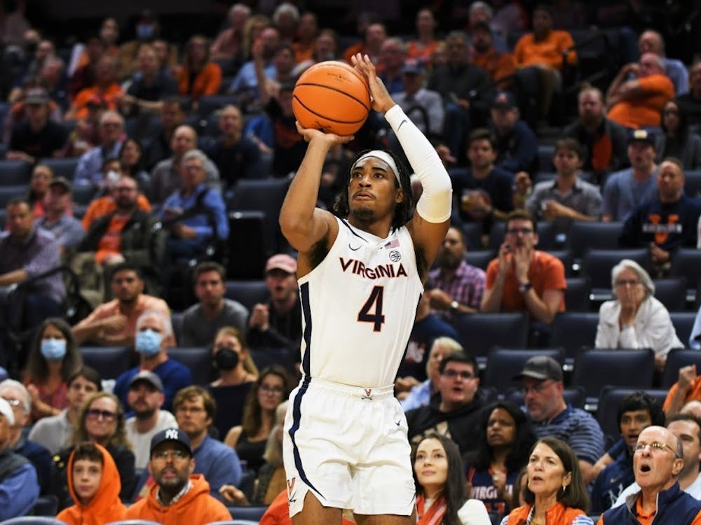 Senior guard Armaan Franklin led the Cavaliers Monday night with 21 points which included four three-pointers.