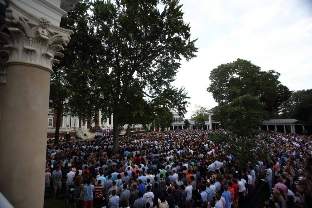 Members of the Class of 2021 gathered for Convocation.&nbsp;