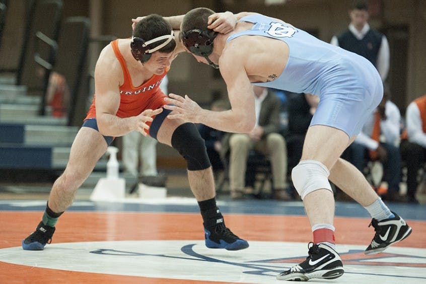 Senior lightweight George DiCamillo looks to lead the Cavaliers into the top-25 rankings with a win against No. 24 Pitt.