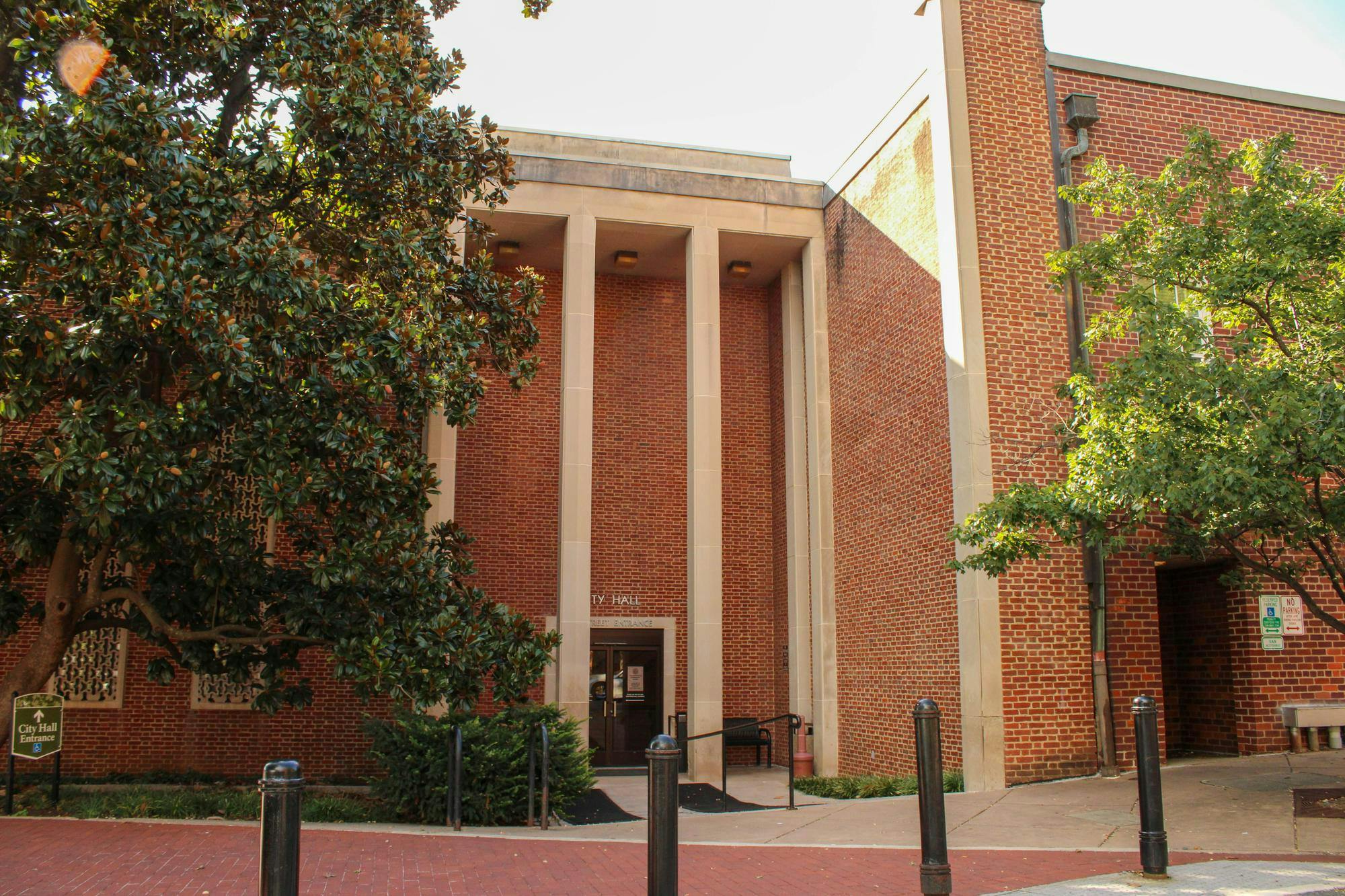 Charlottesville City Hall, photographed Aug. 27, 2025.