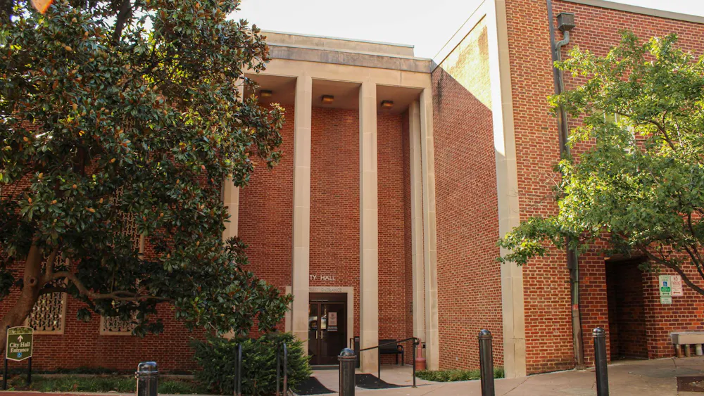 Charlottesville City Hall, photographed Aug. 27, 2025.