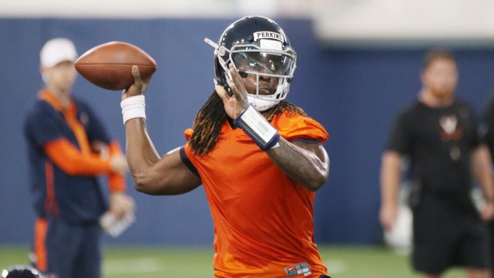 <p>Transfer quarterback Bryce Perkins will be one of the most important players in getting Virginia to a win over Richmond in his first start as a Cavalier.</p>