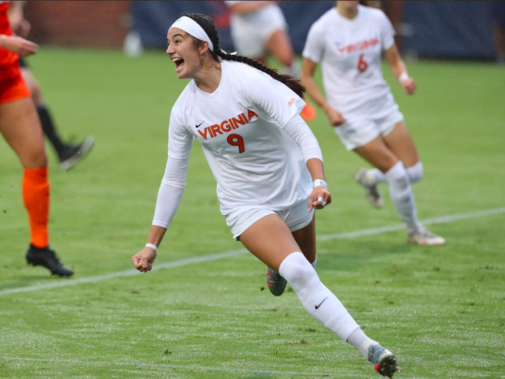 Sophomore forward Diana Ordoñez gave Virginia an early 1-0 lead with a goal in the ninth minute.&nbsp;