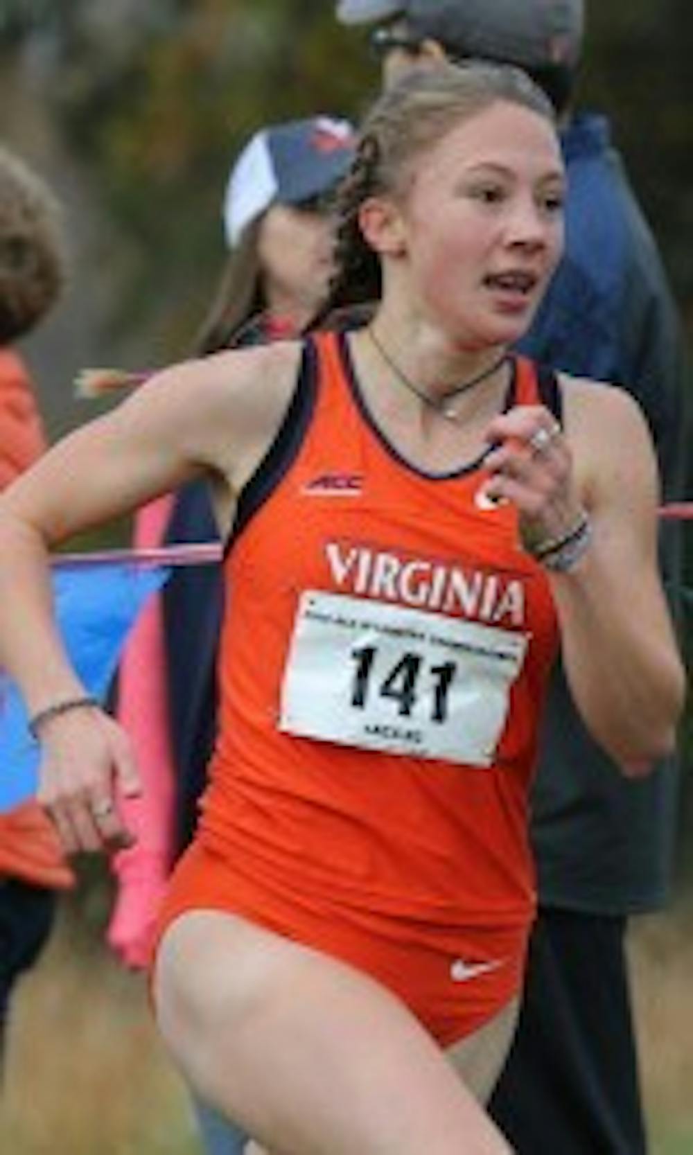 <p>Graduate student Iona Lake raced to third place Friday, garnering All-Southeast Region honors. Fellow graduate student Morgan Kelly and sophomore Sarah Fakler also earned All-Southeast Region recognition for their performances in Louisville.  </p>