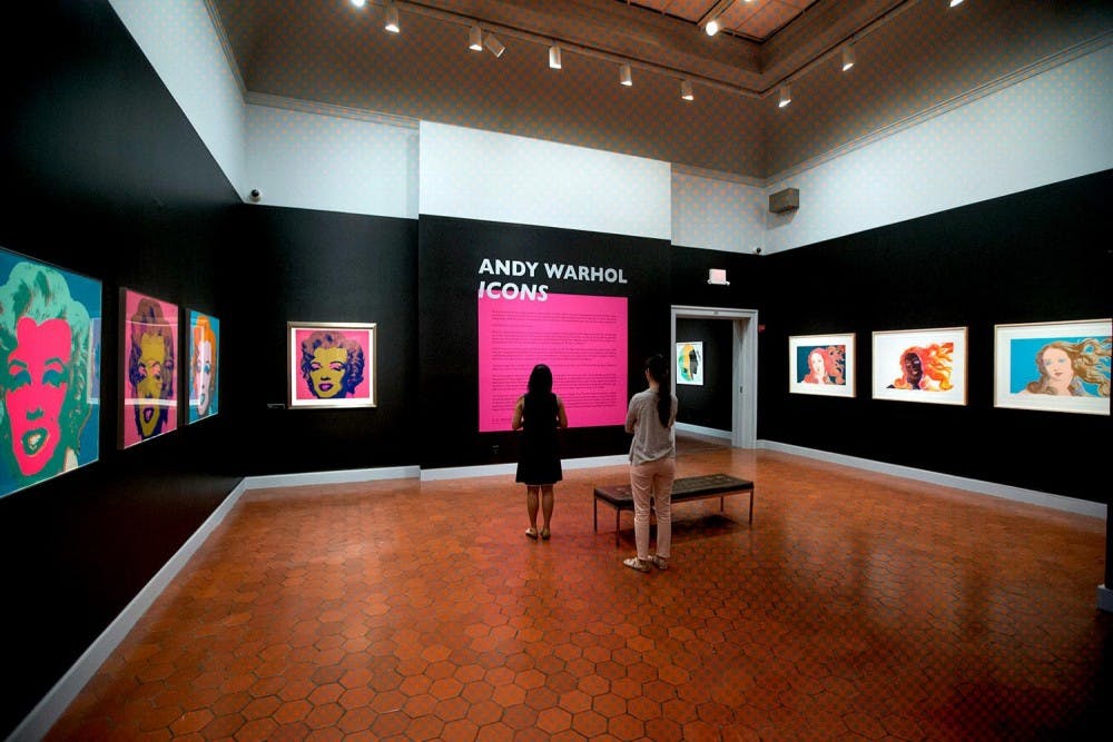 <p>The Fralin hosted an Andy Warhol exhibit in 2016.</p>