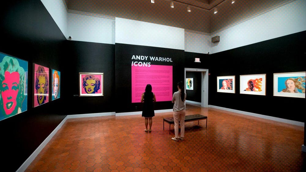 The Fralin hosted an Andy Warhol exhibit in 2016.